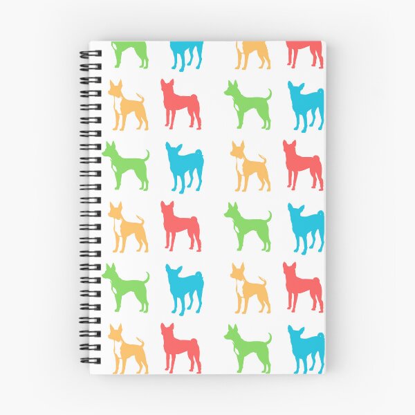 Item preview, Colorful Basenji Silhouettes designed and sold by TheAnimalZ00.