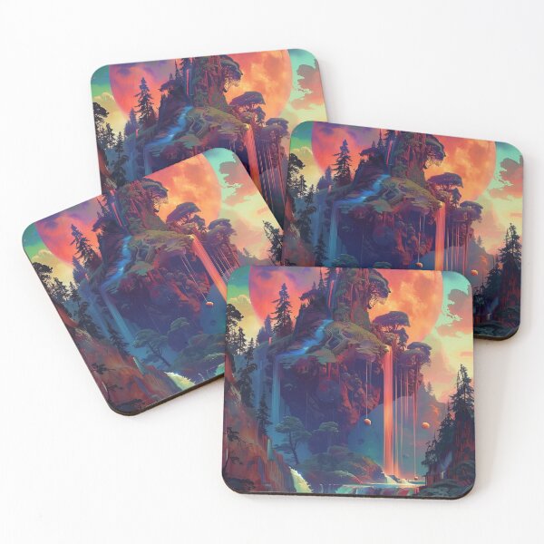 Item preview, Cliff Side Color Falls designed and sold by DavidLoblaw.
