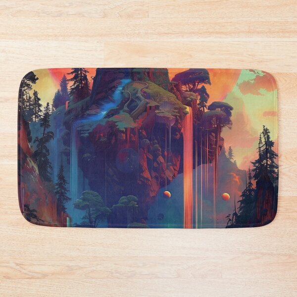 Item preview, Cliff Side Color Falls designed and sold by DavidLoblaw.