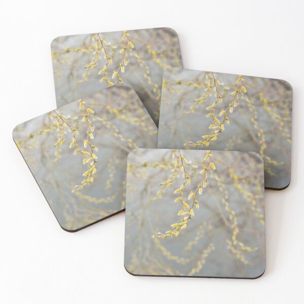 Item preview, Golden Yellow Willow Catkins Harbingers of Spring designed and sold by Georgia Mizuleva.