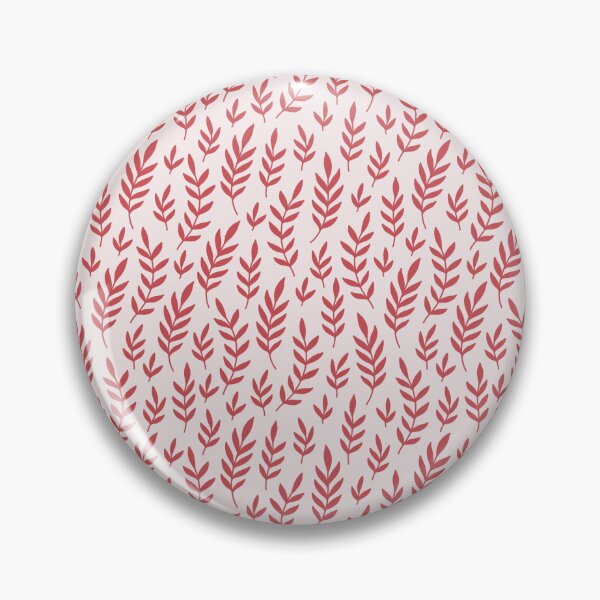 Item preview, Red Boho Leaves ; Bohemian Pattern designed and sold by PatternInArt.