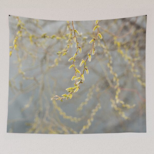 Item preview, Golden Yellow Willow Catkins Harbingers of Spring designed and sold by Georgia Mizuleva.