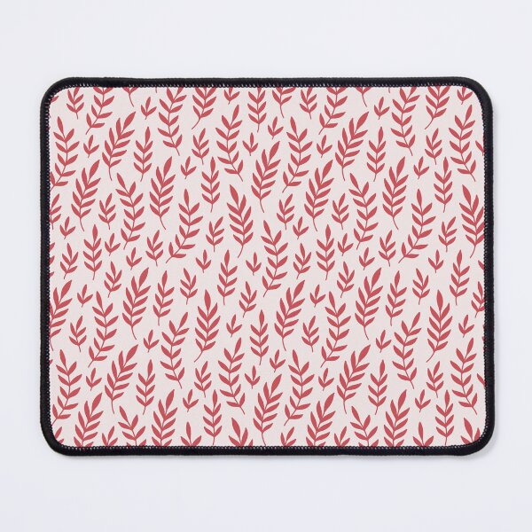 Item preview, Red Boho Leaves ; Bohemian Pattern designed and sold by PatternInArt.