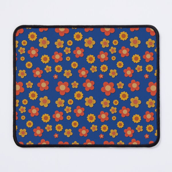 Item preview, Tiny flowers with blue background  designed and sold by Chirayu1111.