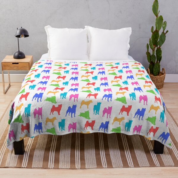 Item preview, Colorful Shiba Inu Silhouettes designed and sold by TheAnimalZ00.