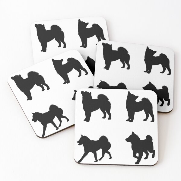 Item preview, Black Shiba Inu Silhouettes designed and sold by TheAnimalZ00.