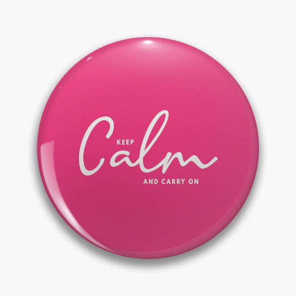 Item preview, Pink Keep Calm and Carry On designed and sold by newmariaph.
