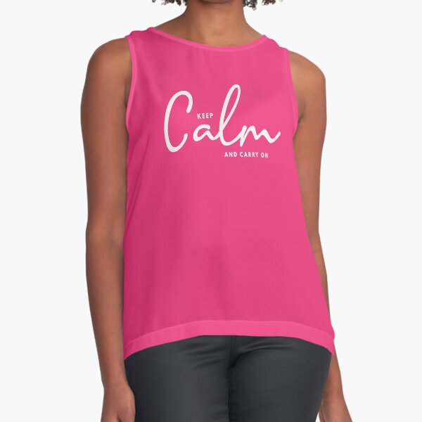 Item preview, Pink Keep Calm and Carry On designed and sold by newmariaph.
