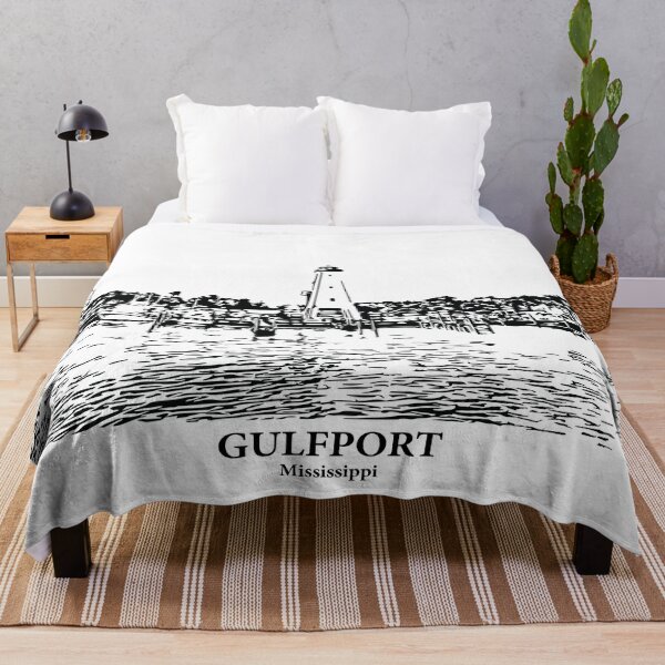 Item preview, Gulfport - Mississippi designed and sold by Lakeric Cityscapes.