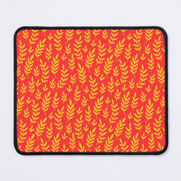 Item preview, Yellow Boho Leaves ; Bohemian Pattern designed and sold by PatternInArt.