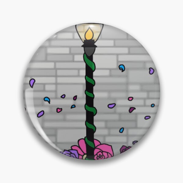 Item preview, Flowers around Lamppost designed and sold by VioletsforRoses.
