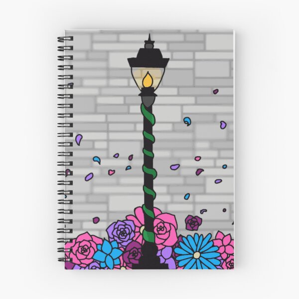 Item preview, Flowers around Lamppost designed and sold by VioletsforRoses.