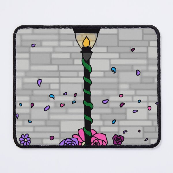 Item preview, Flowers around Lamppost designed and sold by VioletsforRoses.