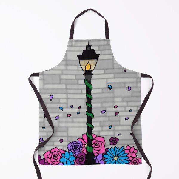 Item preview, Flowers around Lamppost designed and sold by VioletsforRoses.