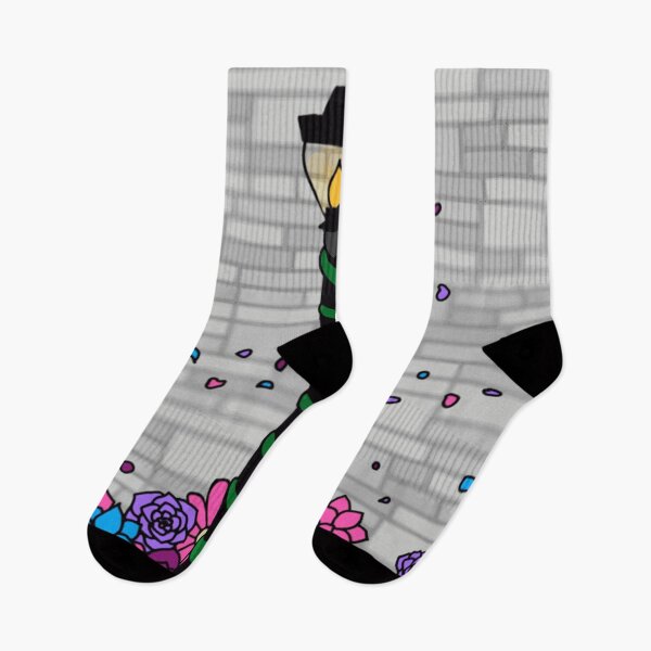 Item preview, Flowers around Lamppost designed and sold by VioletsforRoses.
