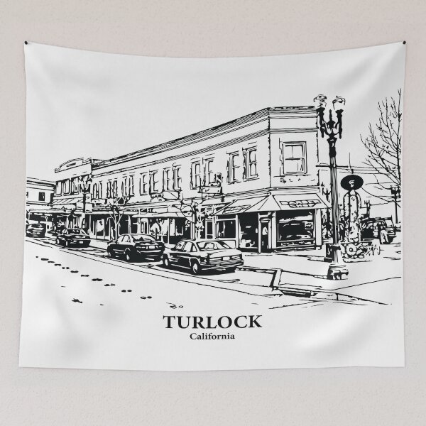 Item preview, Turlock - California designed and sold by Lakeric Cityscapes.