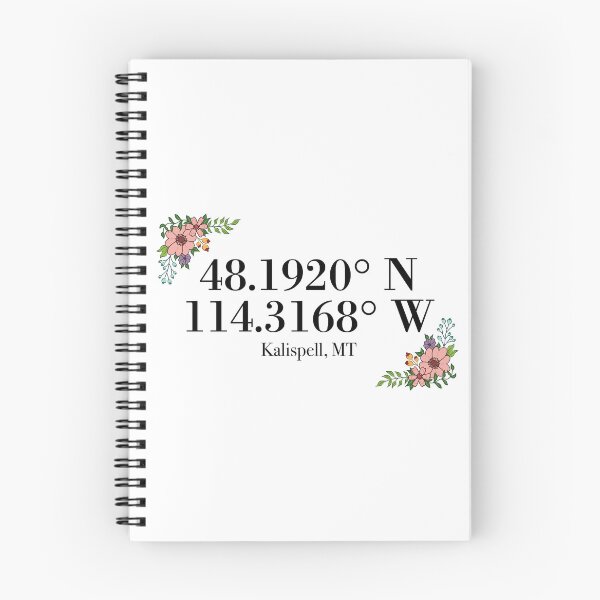 Item preview, Kalispell, MT Coordinates designed and sold by mynameisliana.