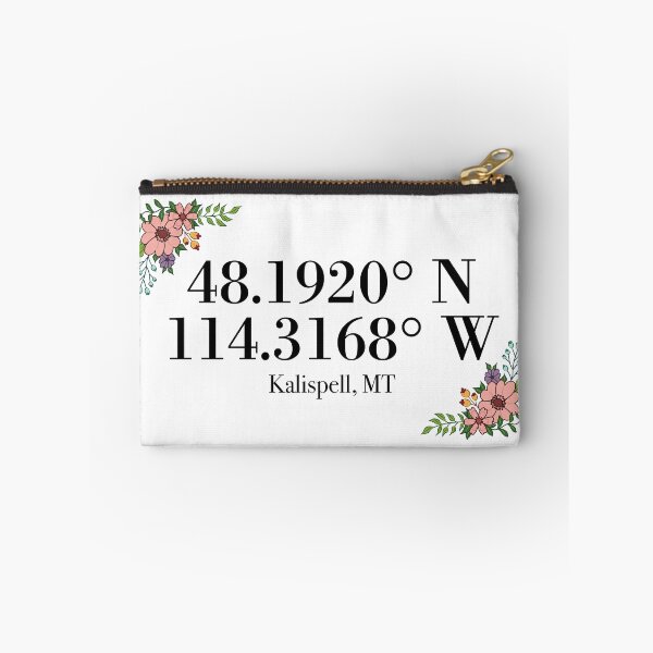 Item preview, Kalispell, MT Coordinates designed and sold by mynameisliana.