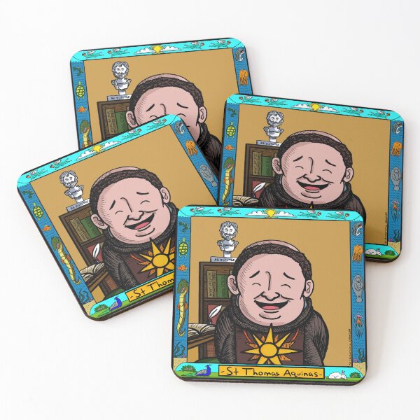Item preview, Cute Thomas Aquinas designed and sold by Crosshatching.