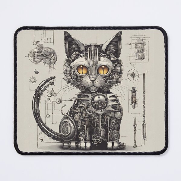 Item preview, Mechani-Kat 001  designed and sold by thecrunchyflea.