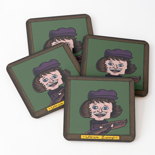 Item preview, Cute Ulrich Zwingli designed and sold by Crosshatching.