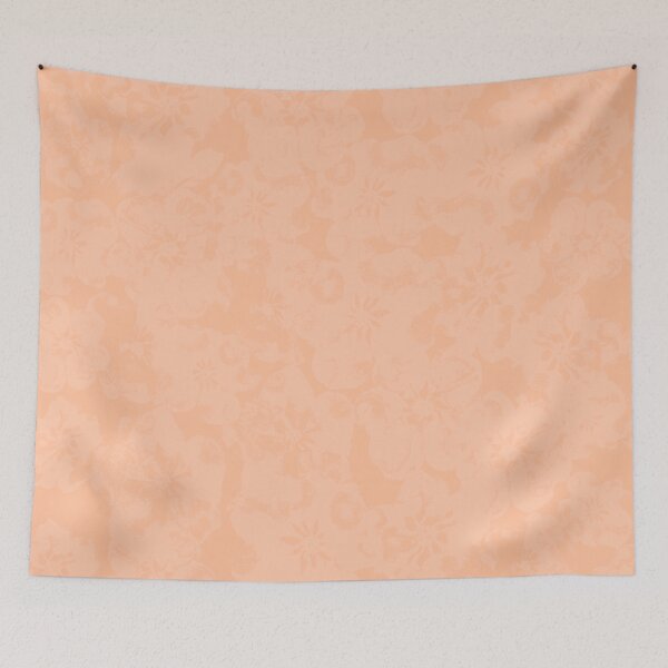 Item preview, Simple Soft Delicate Peach Floral Pattern Abstract designed and sold by Jaana Day.
