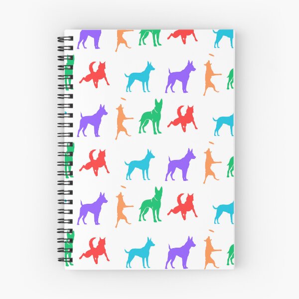 Item preview, Colorful Belgian Malinois Silhouettes designed and sold by TheAnimalZ00.