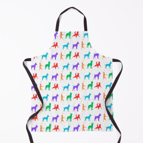 Item preview, Colorful Belgian Malinois Silhouettes designed and sold by TheAnimalZ00.