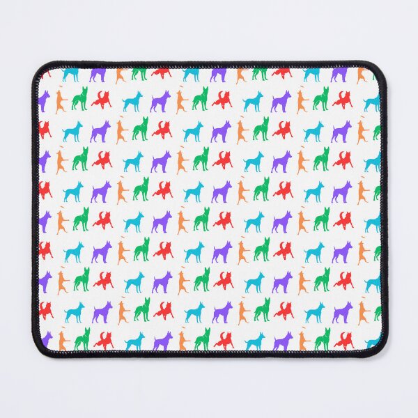 Item preview, Colorful Belgian Malinois Silhouettes designed and sold by TheAnimalZ00.