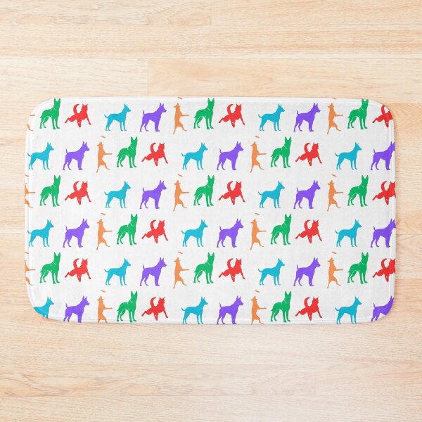 Item preview, Colorful Belgian Malinois Silhouettes designed and sold by TheAnimalZ00.