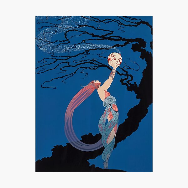 Item preview, Erté - Fireflies designed and sold by elektronen.