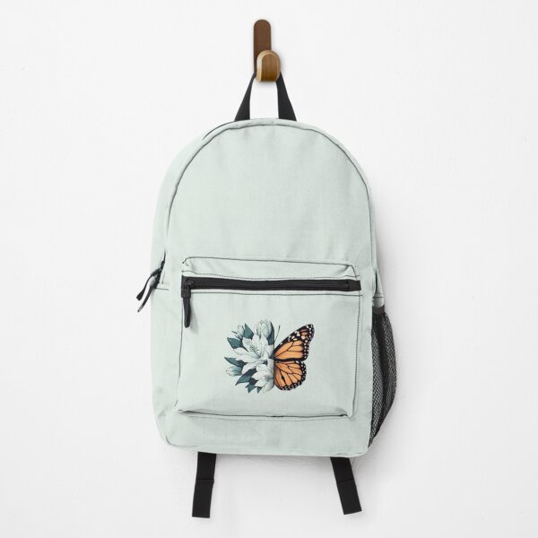 Item preview, Half Floral Monarch Butterfly designed and sold by SweetClicks123.