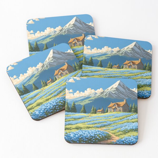 Item preview, Summer Forget-Me-Nots designed and sold by VeiledVision.