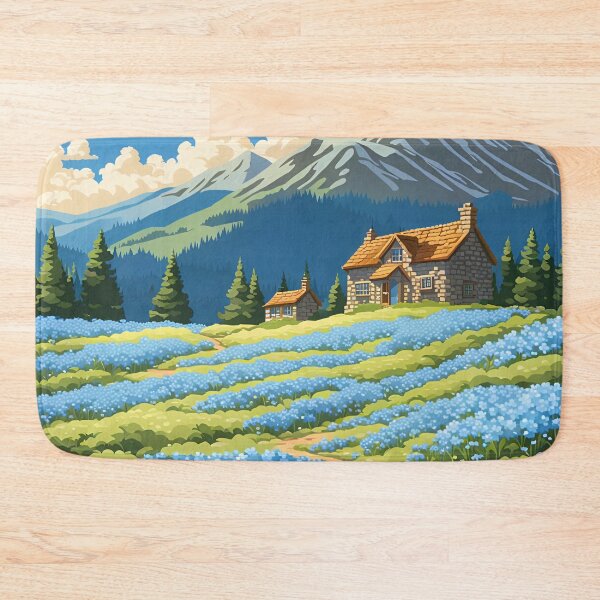 Item preview, Summer Forget-Me-Nots designed and sold by VeiledVision.
