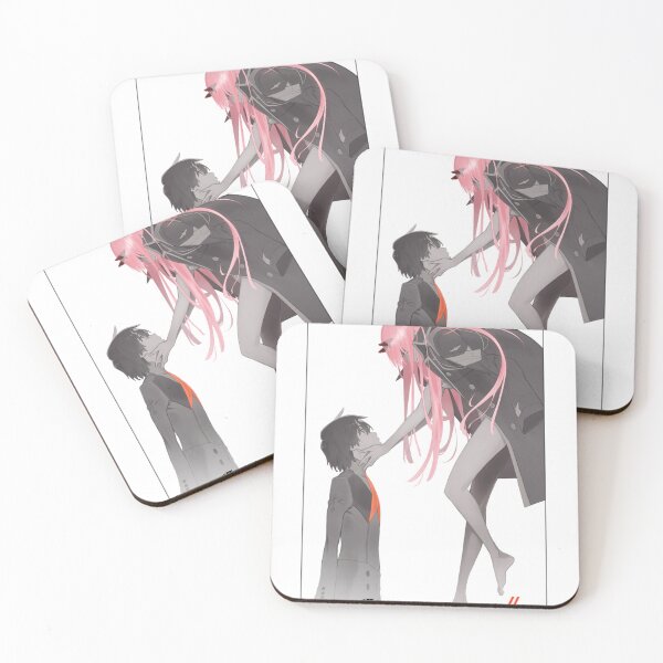 Item preview, Darlings in the Franxx Hiro and Zero Two logo designed and sold by DanielWGray.