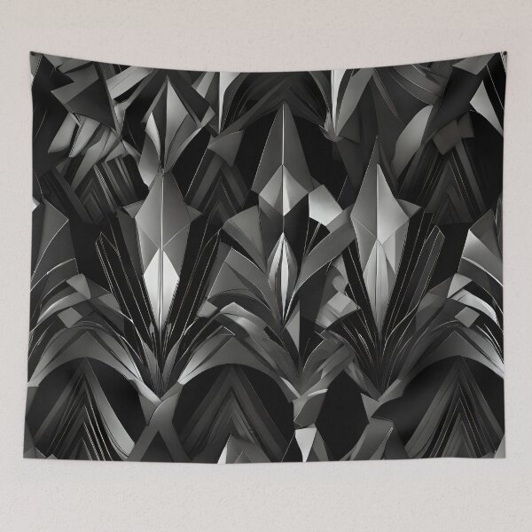 Item preview, Silver art deco style 038 designed and sold by fleesphotos.