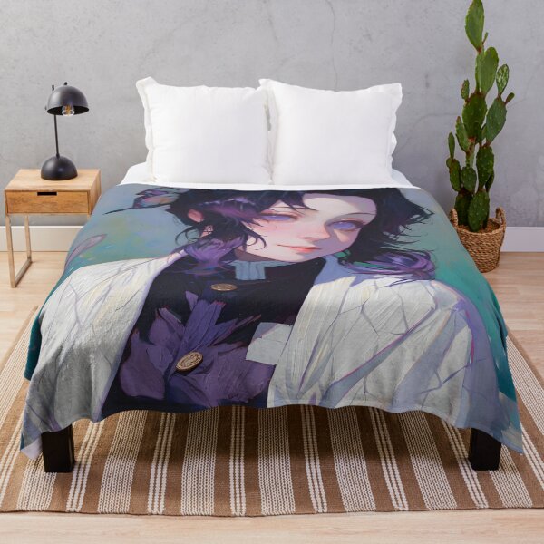 Item preview, Shinobu DS Cute Anime Girl – Oil Painting Style designed and sold by DGitaldreamgirl.