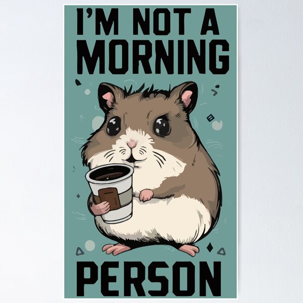Item preview, I'm Not A Morning Person designed and sold by IcePools.