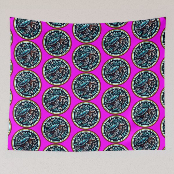 Item preview, SEA TURTLE - #FF00FF designed and sold by Marlon Oseguera.
