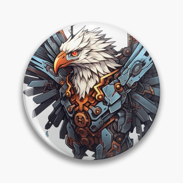 Item preview, Mechanical Majesty: The Cybernetic Eagle Has Landed designed and sold by jgvisualarts.