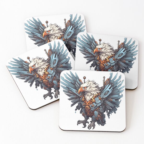 Item preview, Mechanical Majesty: The Cybernetic Eagle Has Landed designed and sold by jgvisualarts.