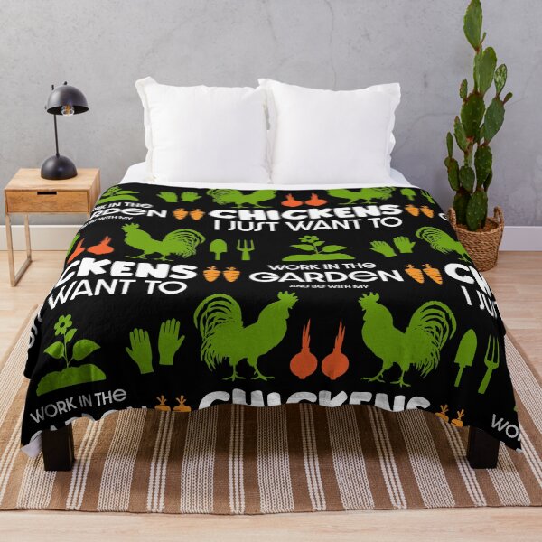 Item preview, Chickens And Gardening  designed and sold by happygiftideas.