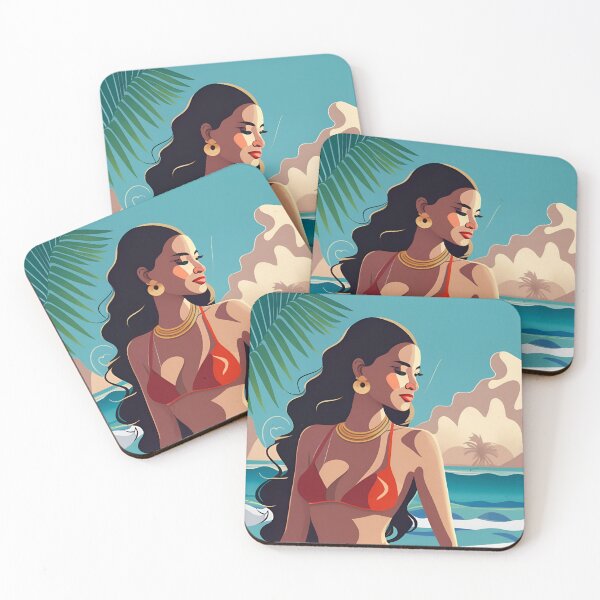 Item preview, Breeze-kissed Beauty: Vibrant Sunset Silhouette designed and sold by JAMESAMORN.