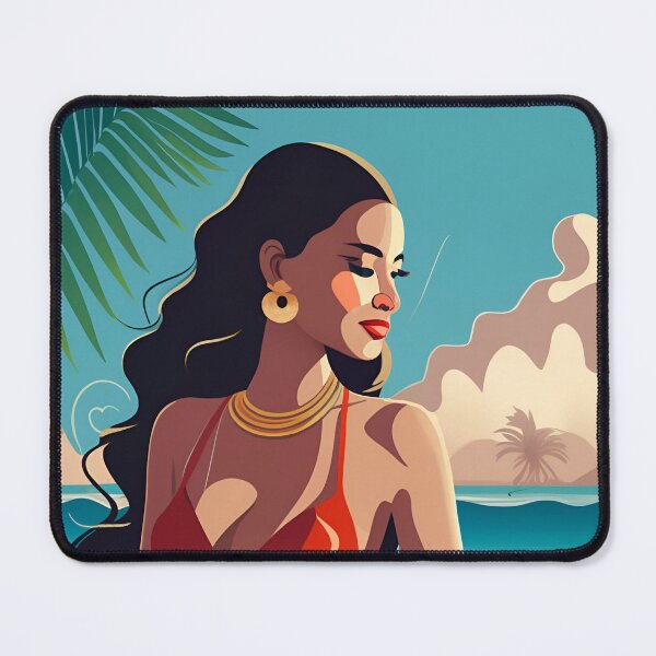 Item preview, Breeze-kissed Beauty: Vibrant Sunset Silhouette designed and sold by JAMESAMORN.
