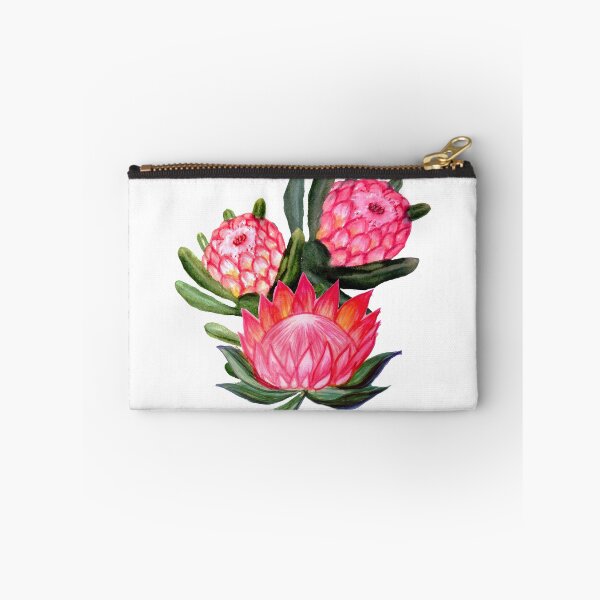 Item preview, Protea flower watercolor - all over print designed and sold by MagentaRose.