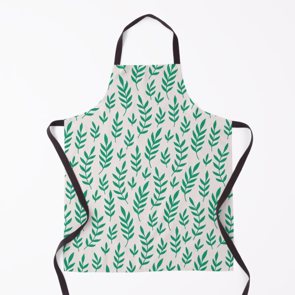 Item preview, Green Boho Leaves ; Bohemian Pattern designed and sold by PatternInArt.