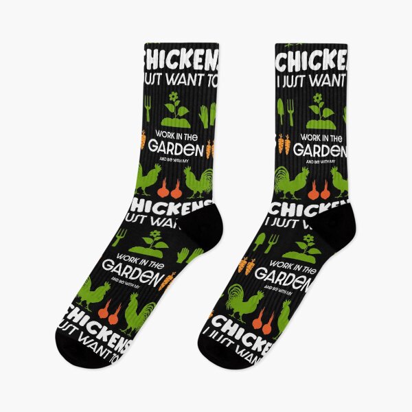 Item preview, Chickens And Gardening  designed and sold by happygiftideas.
