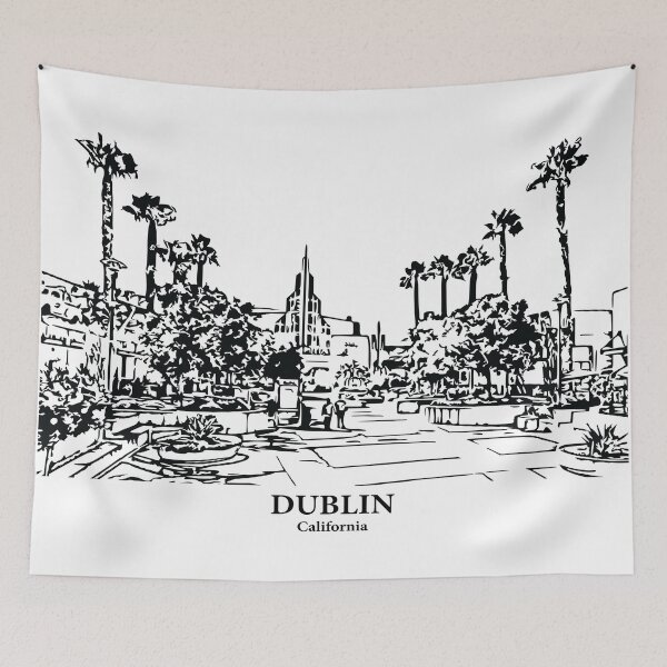 Item preview, Dublin - California designed and sold by Lakeric Cityscapes.