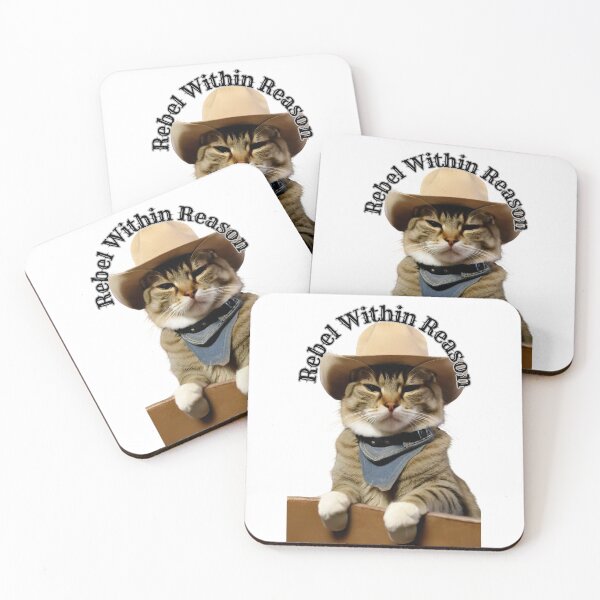 Item preview, Rebel Within Reason Cat designed and sold by jehfreek.
