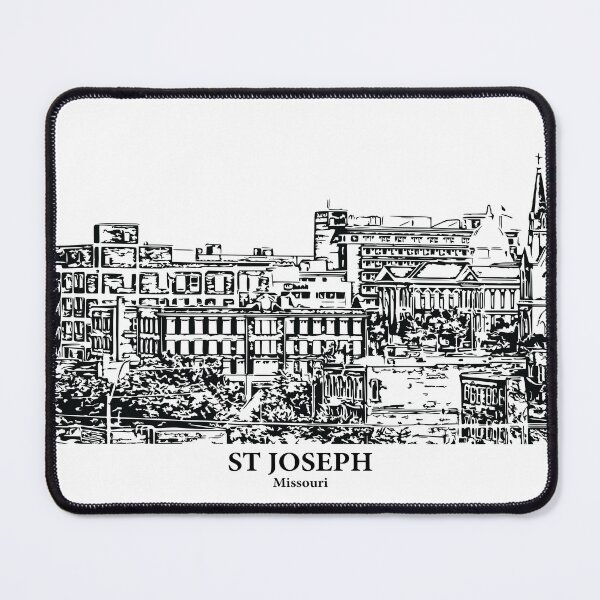 Item preview, St Joseph - Missouri designed and sold by Lakeric Cityscapes.